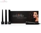 Cabello 3 Wand Hair Curler - Black C3WHC207 1