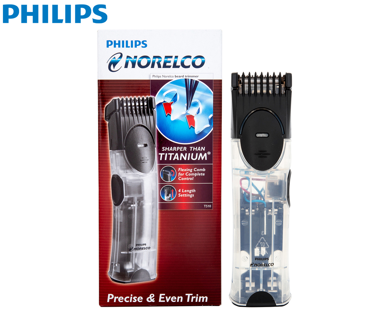 Philips Norelco T510 Beard & Moustache Trimmer | Catch.co.nz