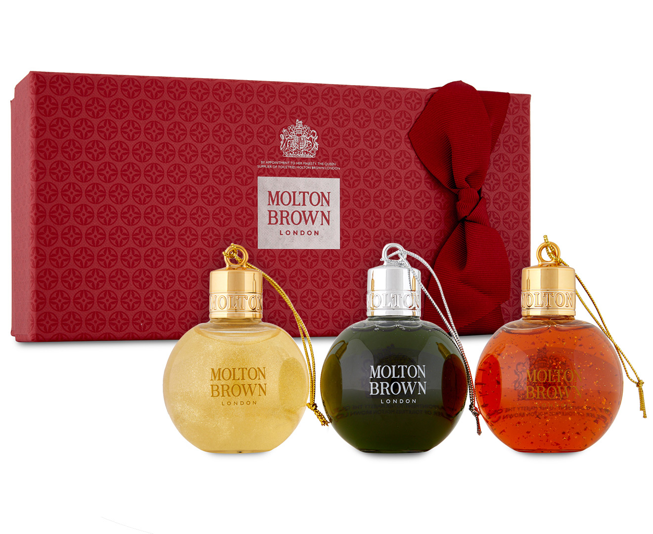 Molton Brown Bath & Shower Gel Festive Bauble Gift Set Catch.co.nz