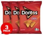 3 x Doritos Corn Chips Cheese Supreme 170g