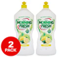 2 x 1.25L Morning Fresh Dishwashing Liquid Lemon