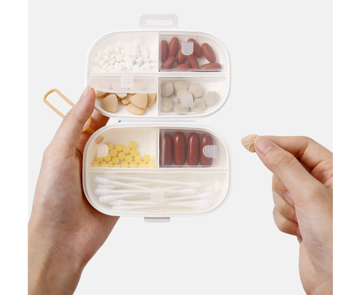 7 Grid Pill Box Waterproof Moisture-proof Travel Pill Storage Organizer  Container Portable Home Portable Storage Pill Holder | Www.catch.com.au