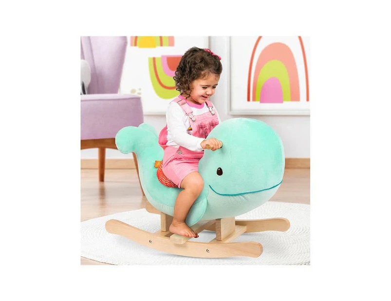 B. baby Plushy Whale Rocker