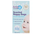 3 x 50pk BabyU Scented Nappy Bags