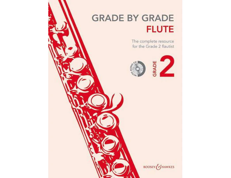 Grade By Grade Flute Gr 2 Softcover Book/CD