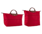 Longchamp Le Pliage Expandable Travel Bag - Red