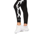 Calvin Klein Women's Performance Full Length Leggings - Black/White