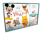 Disney Baby: Book and Milestone Cards Gift Set