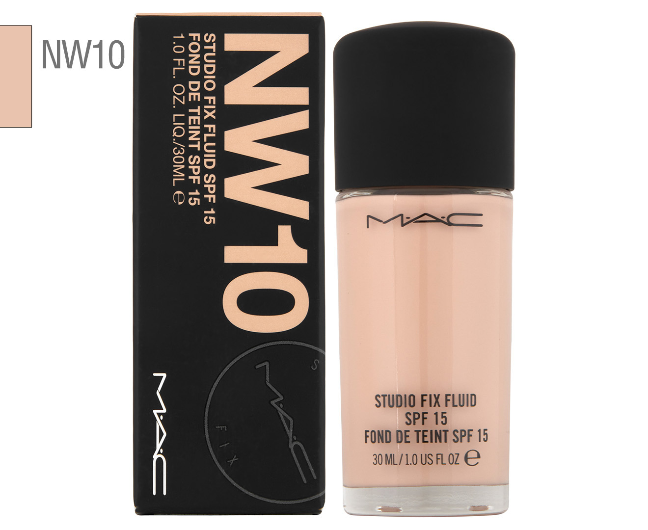 MAC Studio Fix Fluid SPF 15 Foundation 30mL - NW10 