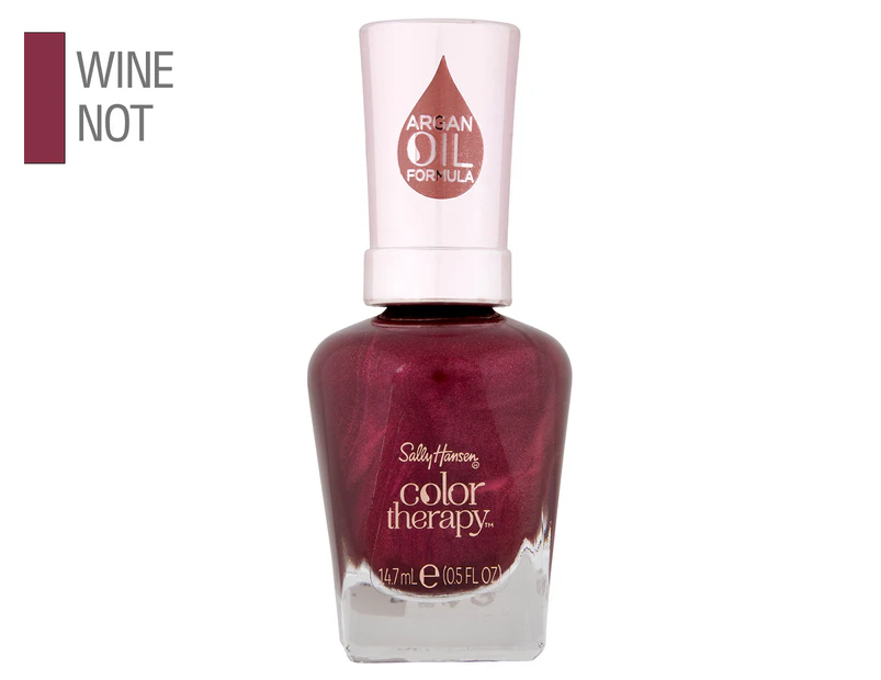 Sally Hansen Color Therapy Nail Polish 14.7mL - Wine Not