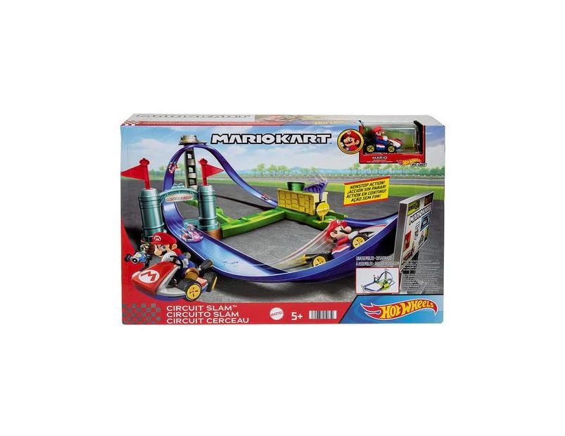 Hot Wheels Mario Kart™ Circuit Slam™ Track Set - Blue