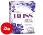 Cussons Bliss Iris Monsoon Cleans & Freshens Laundry Powder 2kg 1