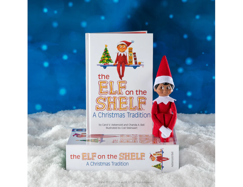 Elf On The Shelf Boy - Dark Skin/Brown Eyes