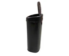 Salesbay Automatic Sensor Bin 68L Black Stainless Dust Steel Rubbish Bin