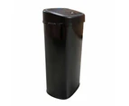 Salesbay Automatic Sensor Bin 68L Black Stainless Dust Steel Rubbish Bin