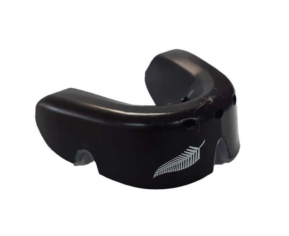 New Zealand Rugby Gold Mouthguard (Black)