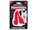 Paws & Claws Meat Lovers Flavoured Steak Chew Toy - Randomly Selected