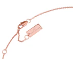 Marc Jacobs The Medallion Necklace & Earrings Set - Rose Multi/Rose Gold