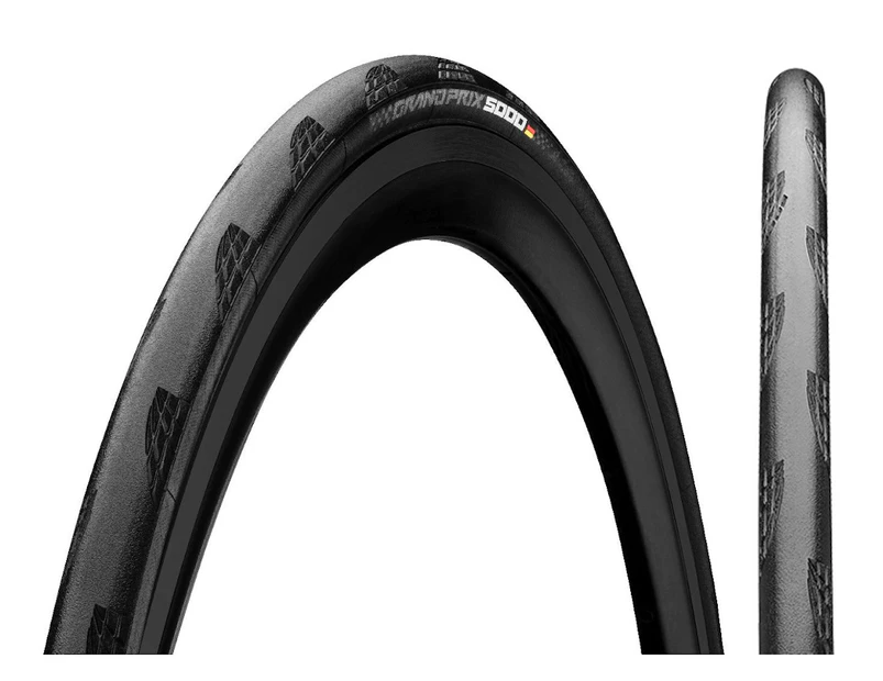 Continental Grand Prix 5000 Clincher Tyre - Black/Black