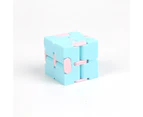2pcs Macaron Infinity Cube Fidget Toys Magic Puzzle Sensory Stress Relief
