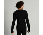 Kathmandu KMDMerino Baselayer Men's Long Sleeve Top - Black