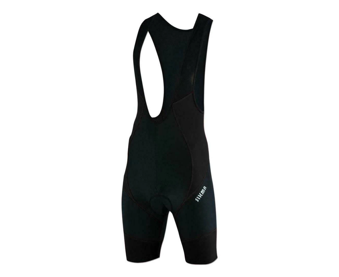 Sikma Men's Cycling Bib Shorts - Black