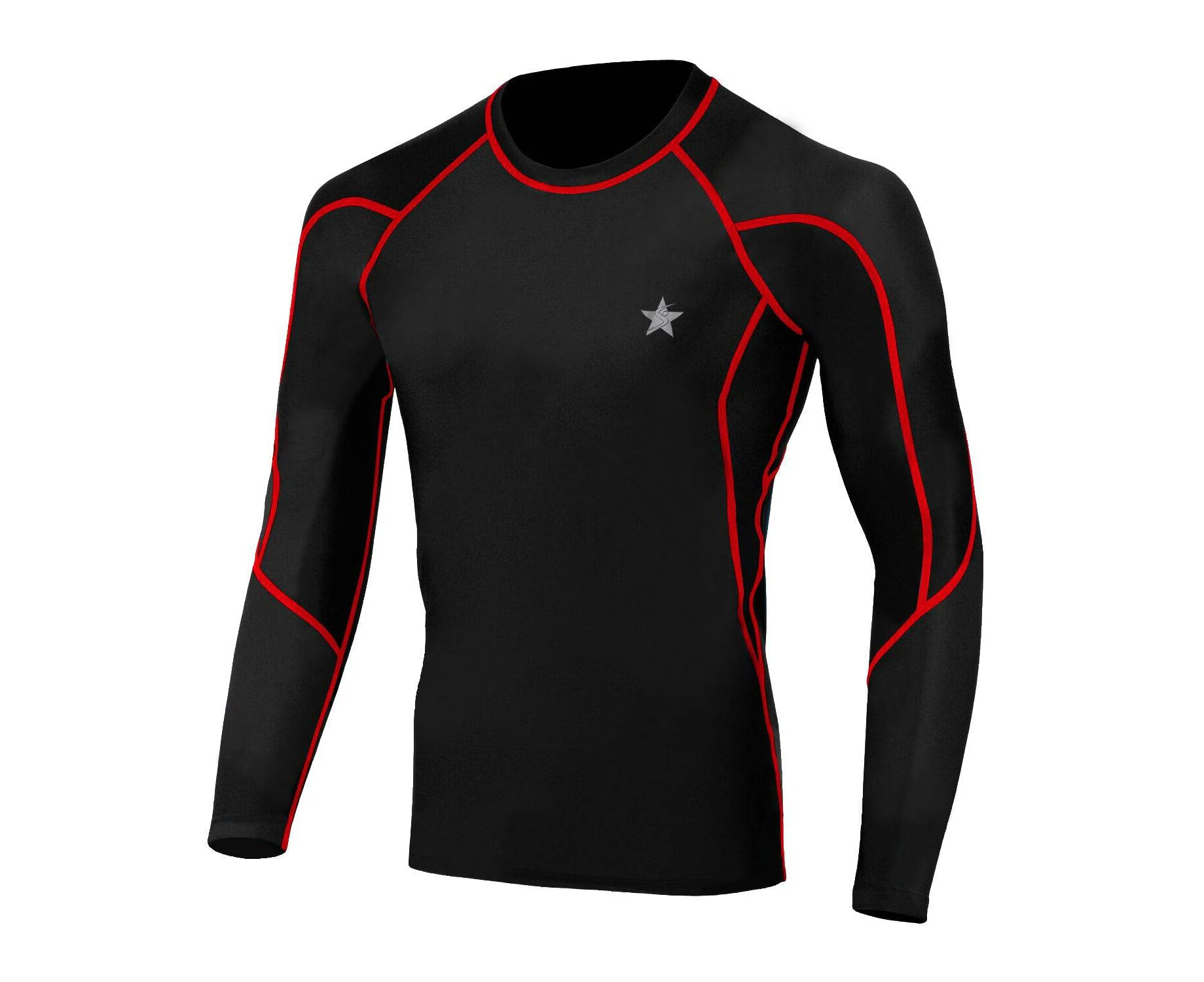 Spruce Base Layer Compression Shirt - Red