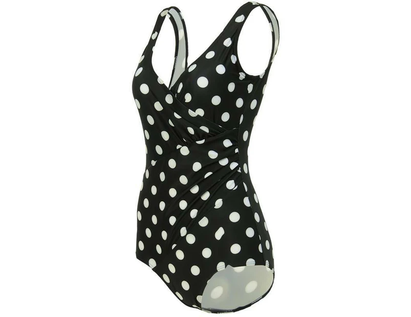 sunwoif Women's Tummy Control Swimsuit Bathing Suit Swimwear - Spotted