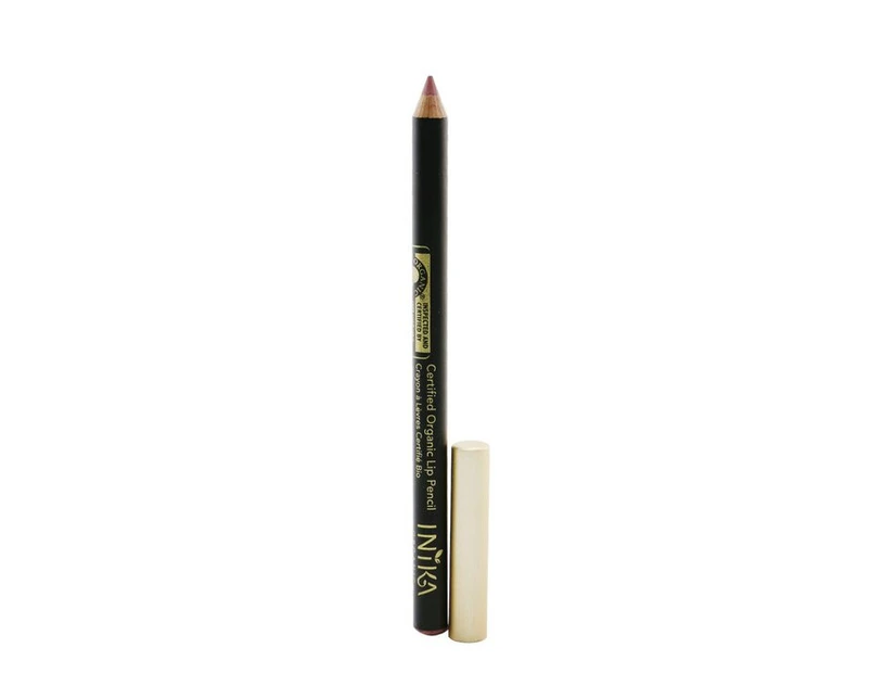 INIKA Organic Certified Organic Lip Pencil  # 06 Dusty Rose 1.2g/0.04oz