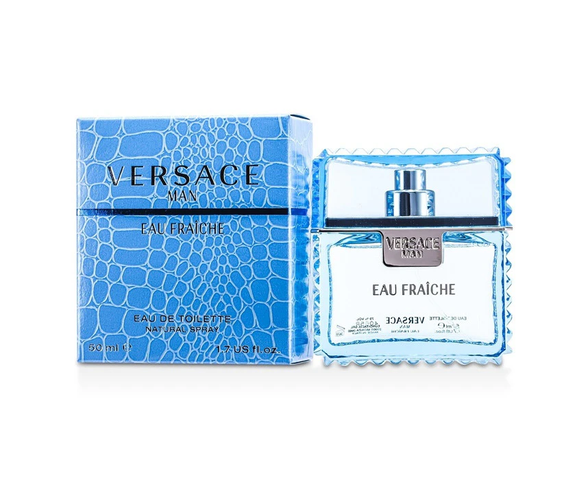 Versace Man Eau Fraiche Eau De Toilette Spray (Blue) By Versace