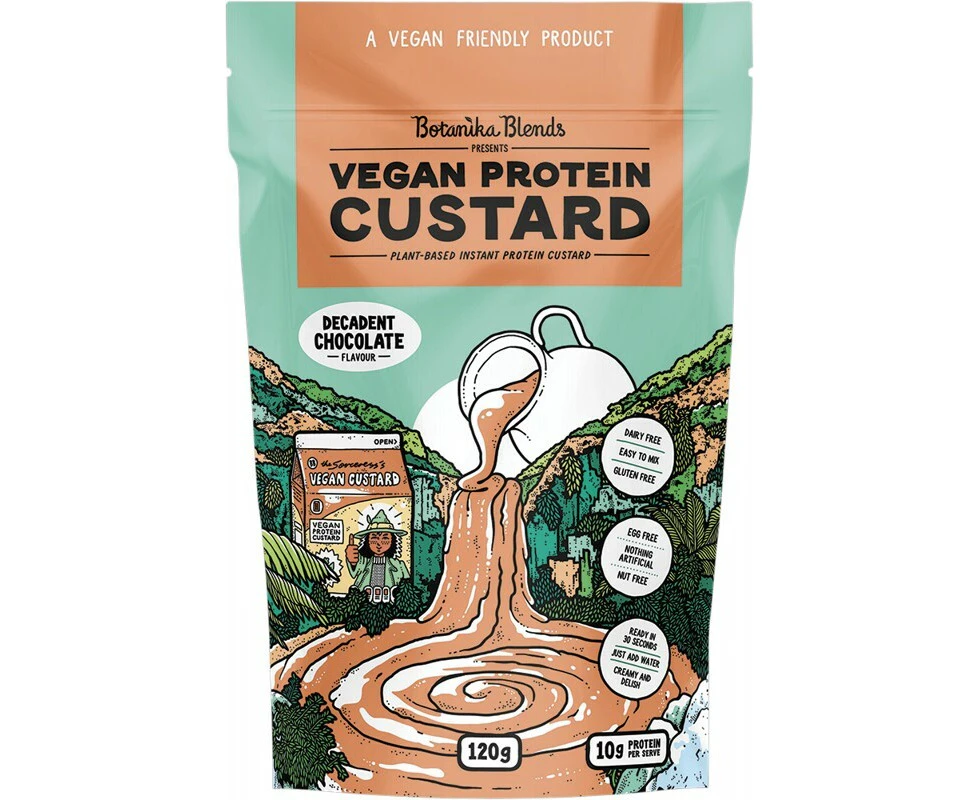 Chocolate Vegan Protein Custard 120g