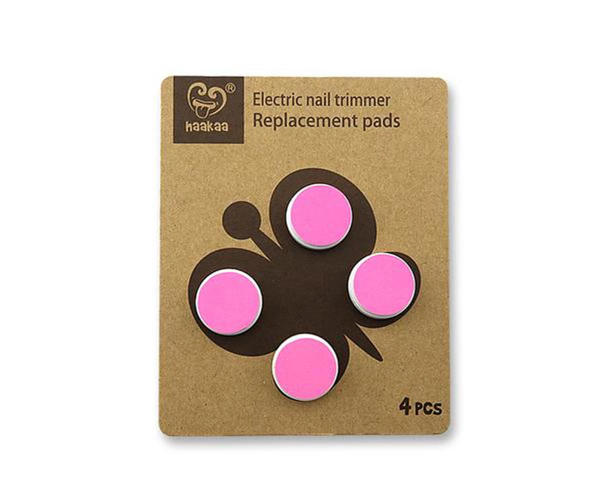 Electric Nail Trimmer Replacement Pads (Pink)