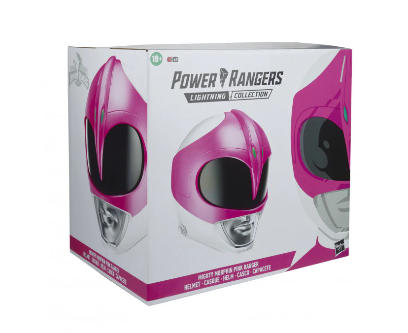 POWER RANGERS Lightning Collection Mighty Morphin Pink Power Ranger Helmet