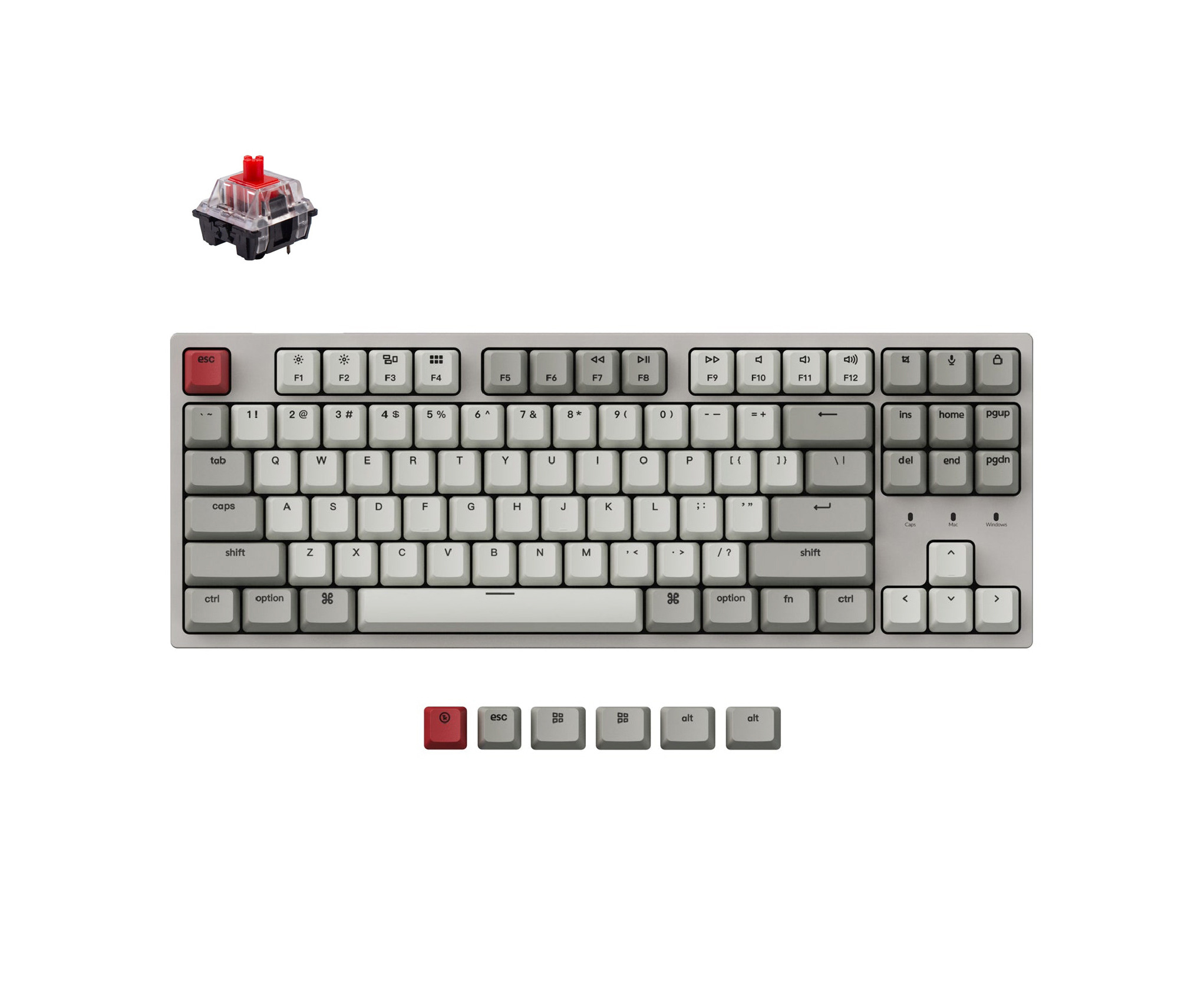 keychron tkl keyboard