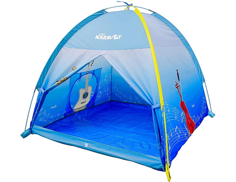 Play Tent Space World Dome Tent for Kids Indoor / Outdoor Fun - 48 x 48 x 40 inch - Music World
