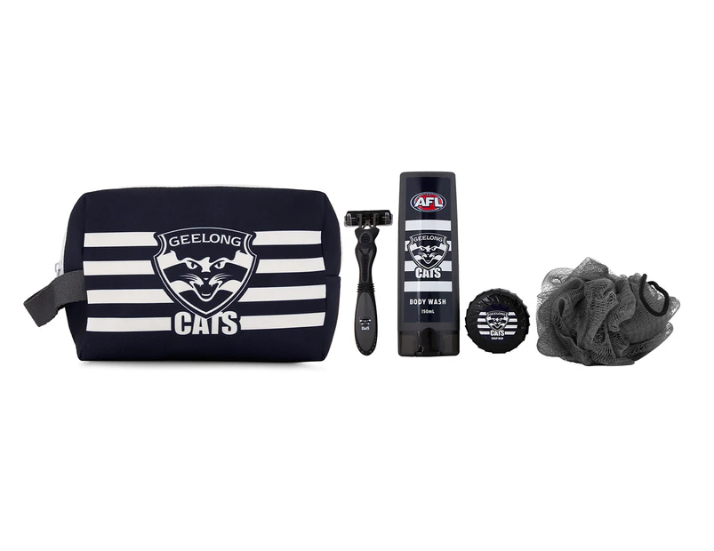 AFL 5-Piece Geelong Wet Pack Gift Set