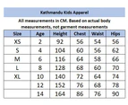 Kathmandu KMDCore Kids' Long Sleeve Unisex Top  Shirts & Tops - Thyme/Midnight Navy Stripe