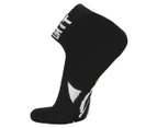Unit Men's Lo Lux Ankle Socks 5-Pack - Black/White