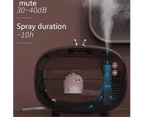 USB Cartoon TV Humidifiers With 7 Color Night Light Air Humidifier Home Humidify Mist Maker For Car Home Bedroom Travel Office Diffuser Pink