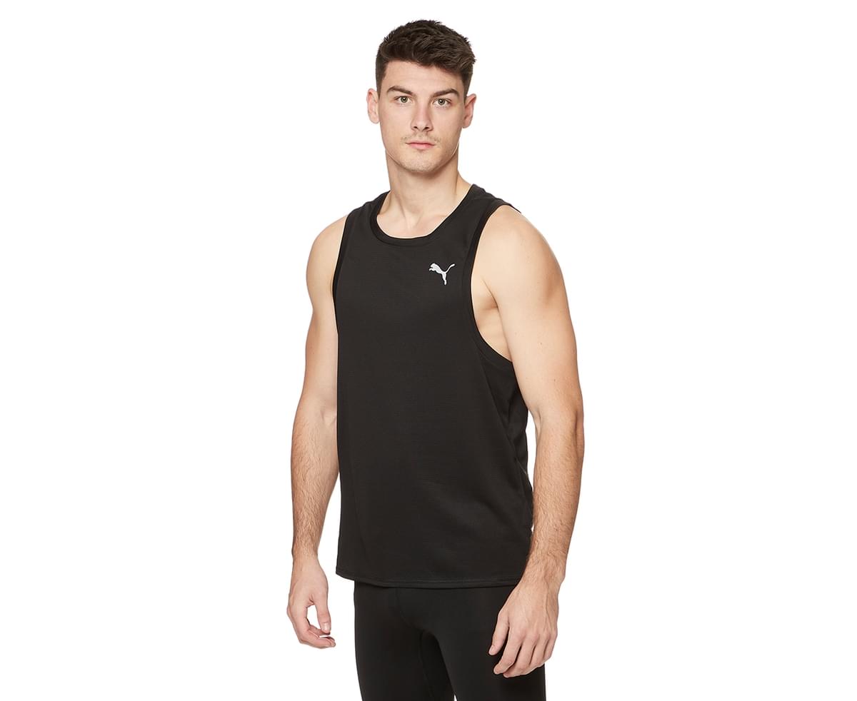 puma black tank top