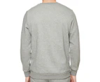 Puma Men's Essentials Small Logo Crew Fleece Sweatshirt - Grey Heather