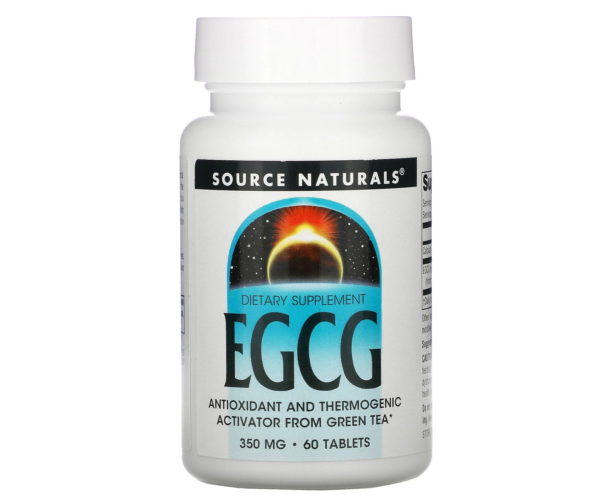 Source Naturals, EGCG, 350 mg, 60 Tablets