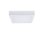 Surface Dimmable Surface Mounted Oyster Lights Square 3000K 18W