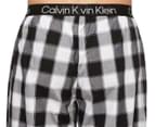 Calvin Klein Men's Buffalo Checkered Sleep Pants - Black/White 4
