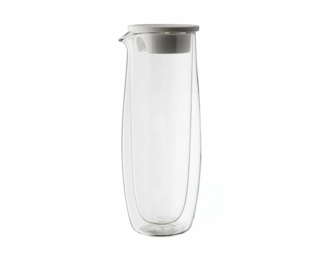 Artesano Hot & Cold Beverages Glass Carafe with Lid (Clear)