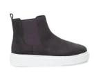J/Slides Women's Athletic Shoes Dani - Color: Dark Grey Nubuck