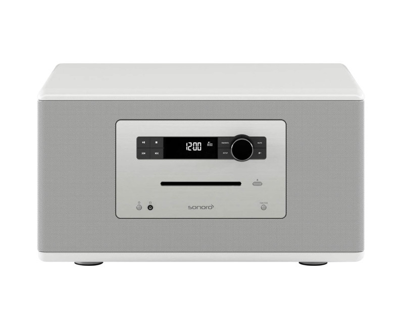 SONORO SHIFIWH White Hifi CD Sound Sys FM/Dab/DAB+ - Includes Stand |  