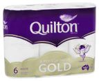2 x 6pk Quilton Gold 4 Ply Toilet Paper Rolls