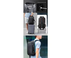 grey-Mark Ryden MR9116 Anti-theft Backpack Laptop Bag Shoulder Bag USB Charging Men Business Travel Storage Bag for 15.6 inch Computer