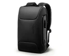 grey-Mark Ryden MR9116 Anti-theft Backpack Laptop Bag Shoulder Bag USB Charging Men Business Travel Storage Bag for 15.6 inch Computer